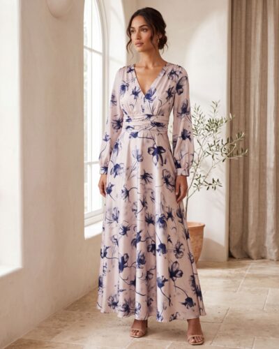 Fustan Floral Elegance