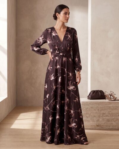 Fustan Floral Elegant