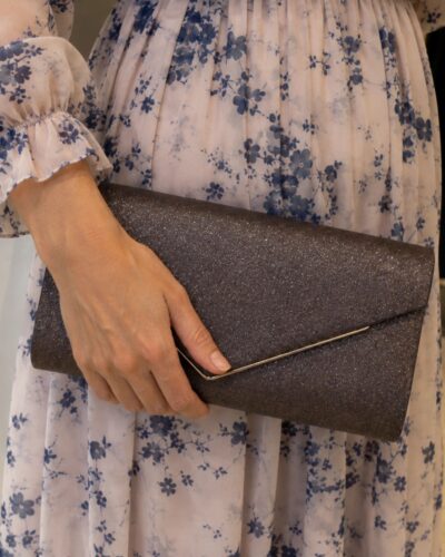 Clutch Kadife Kafe-Vjollcë